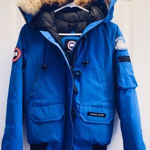 Canada Goose PBI Blue Chilliwack Bomber XS